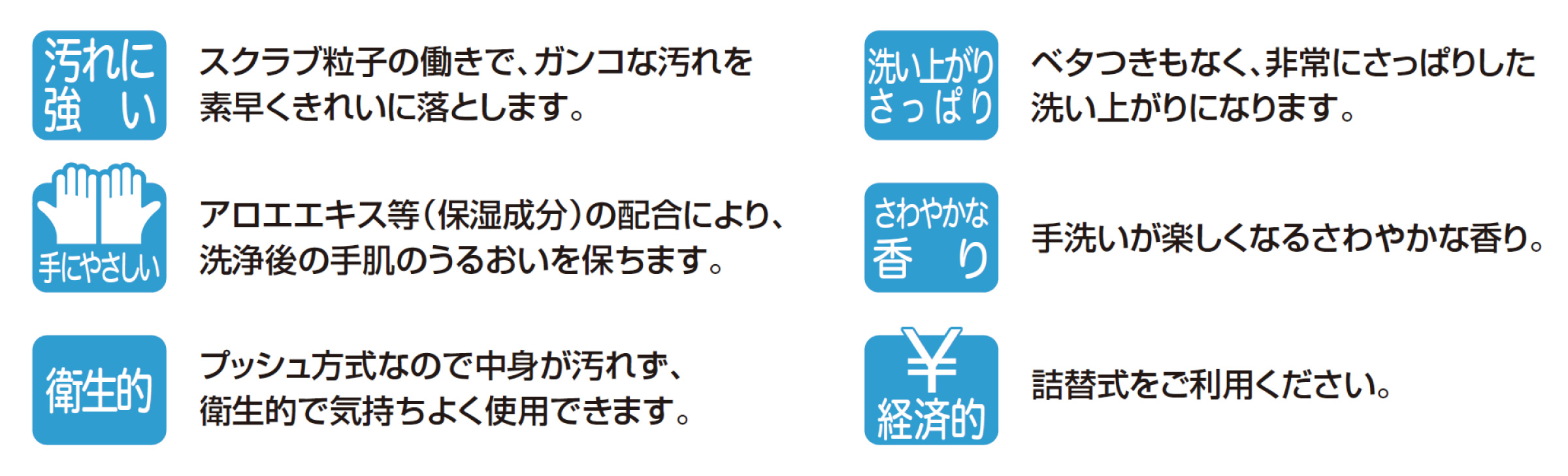 スクラブハンドクリーナー