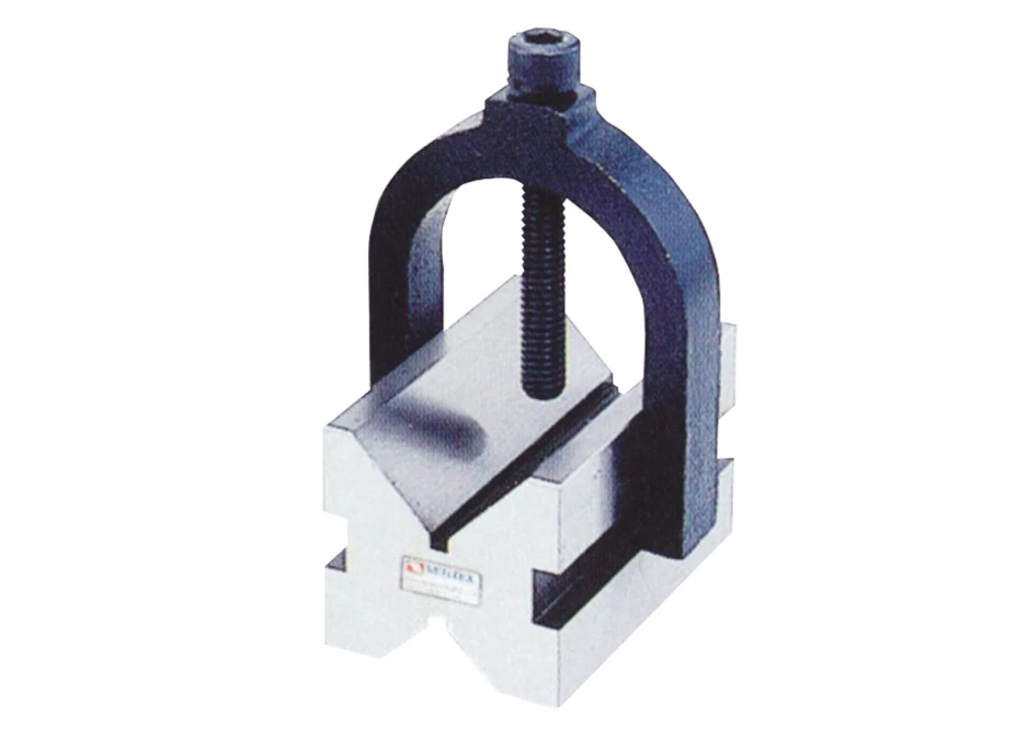 クランプ付Vブロック